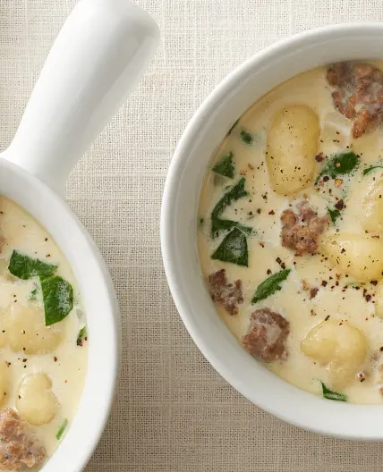Sausage and Gnocchi Soup