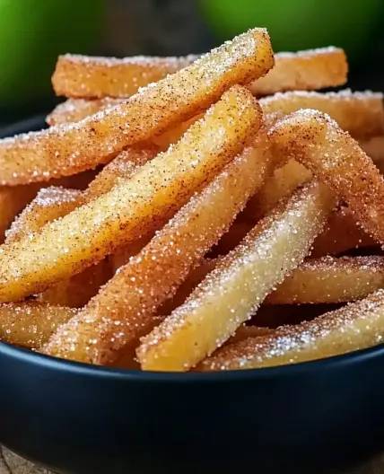 Crispy Air Fryer Apple Fries