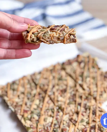 Keto Peanut Butter Granola Bars Recipe