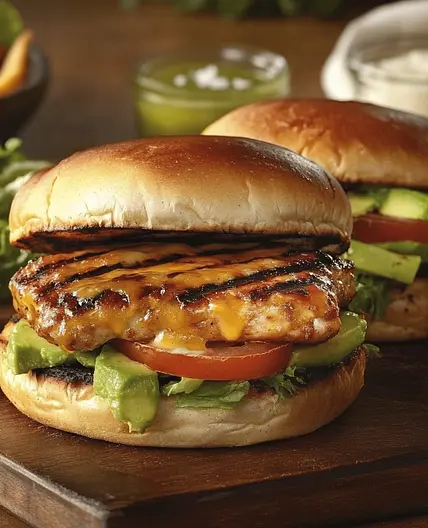 3 Steps To Healthy Chicken Avocado Burgers