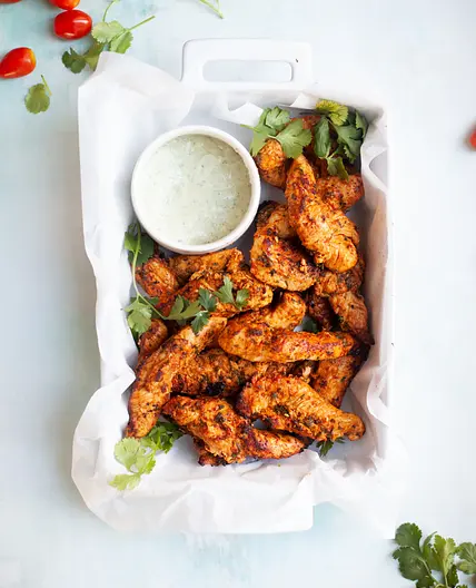 Cilantro Lime Air Fryer Chicken Tenderloins