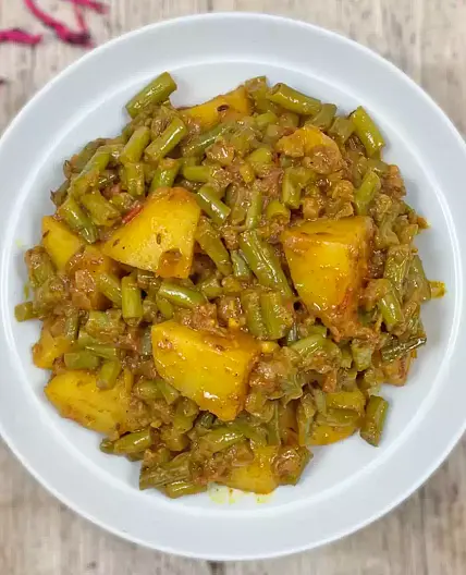 Green Beans and Potato Curry