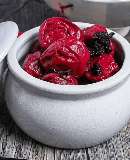 Homemade Umeboshi (Japanese Pickled Plums)
