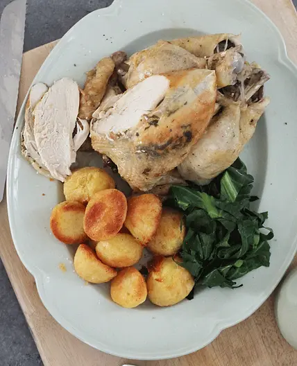 Pressure cooker chicken