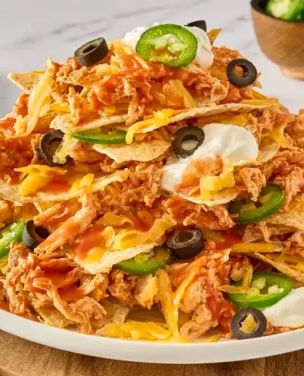 Buffalo Chicken Nachos