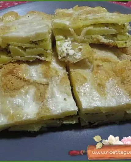 Patate gratinate alla panna