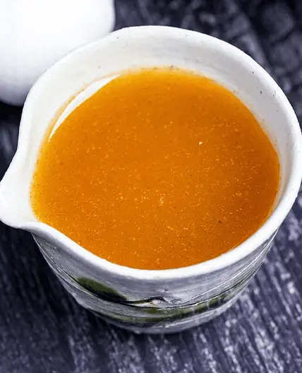 Garlic and Sesame Oil Salad Dressing