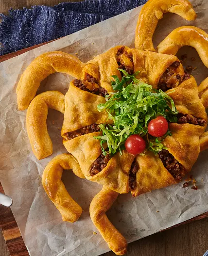 Spider Taco Crescent Ring
