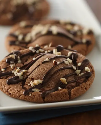Stuffed Hazelnut Cookies