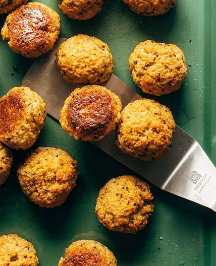 30 Minute Vegetarian Meatballs