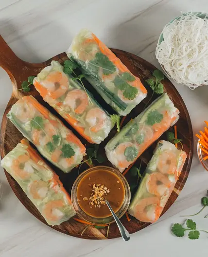 Easy Rice Paper Rolls