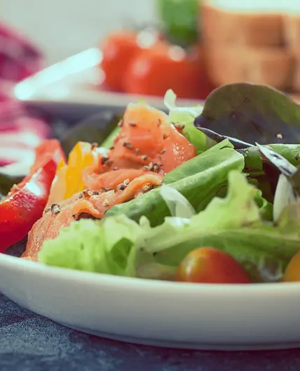Delicious Smoked Salmon Summer Salad