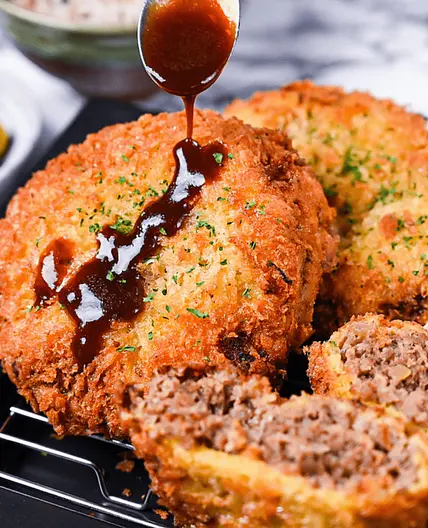 Menchi Katsu (Japanese Ground Meat Cutlet)