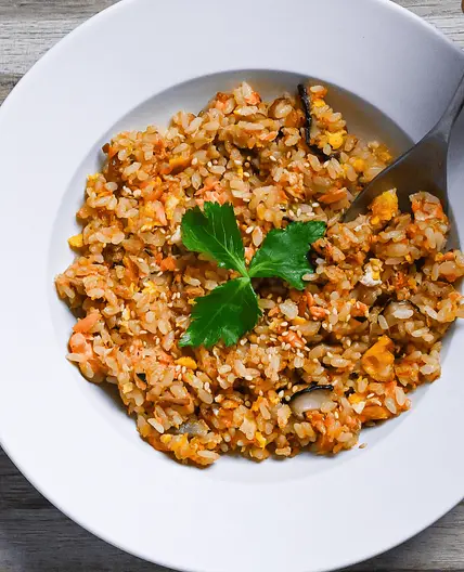 Salmon Fried Rice