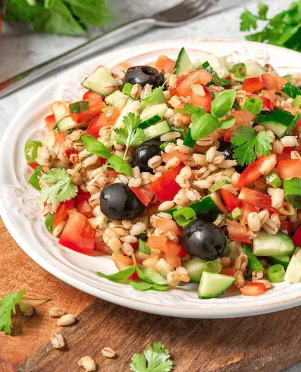Hearty Summer Vegetable Barley Salad