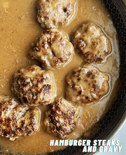 Hamburger Steaks and Gravy