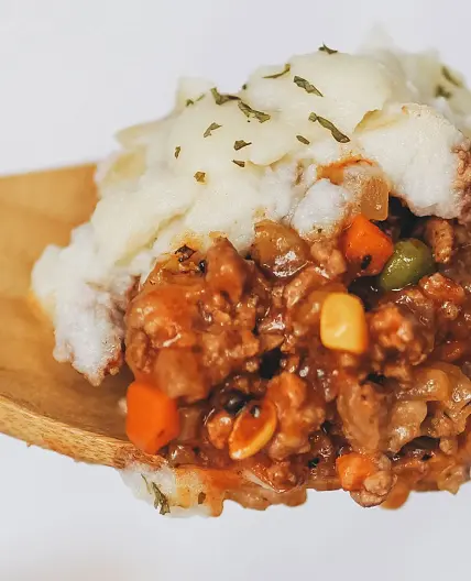 Turkey Cottage Pie with Cauliflower Mash