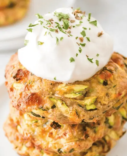Air Fryer Zucchini Fritters