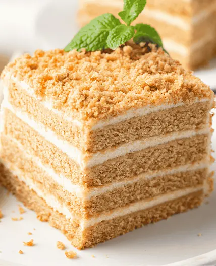 Russian Medovik (Honey Cake)