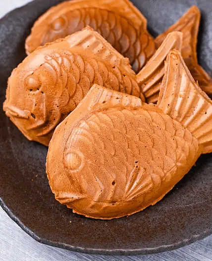 Taiyaki (Japanese Fish Shaped Waffle)