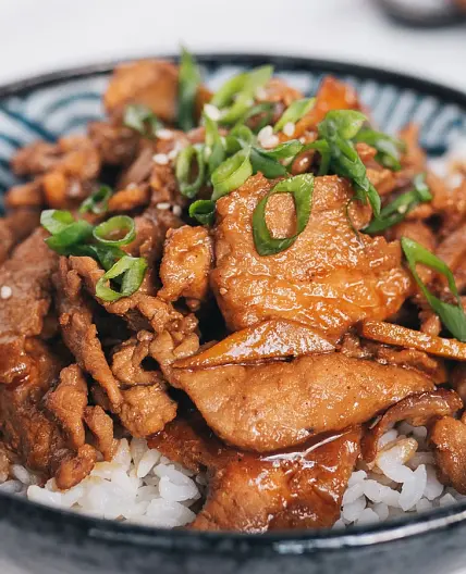 Japanese Ginger Pork (Shogayaki)