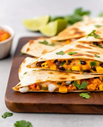 Sweet Potato Black Bean Quesadilla