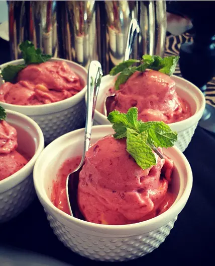 Cherry No Dairy Ice Cream Recipe & How to Prep Frozen Bananas