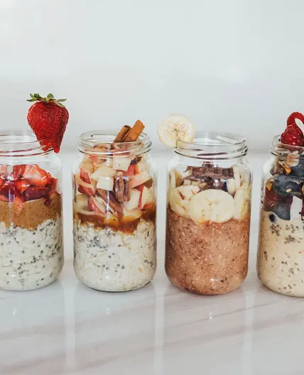 Easy Overnight Oats - 4 Flavors
