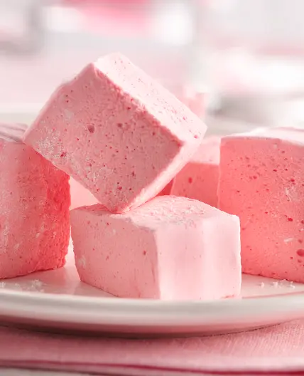 Dazzling Raspberry Marshmallows