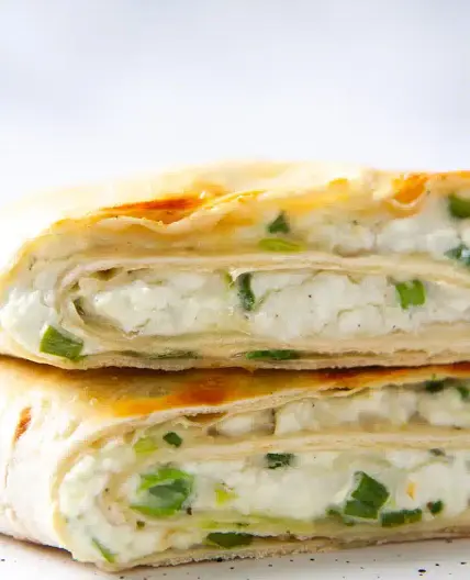 COTTAGE CHEESE LAVASH WRAP
