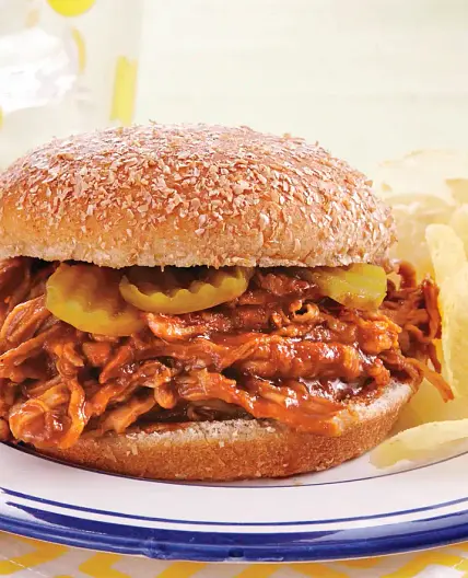 Slow-Cooker BBQ Pork Sandwiches