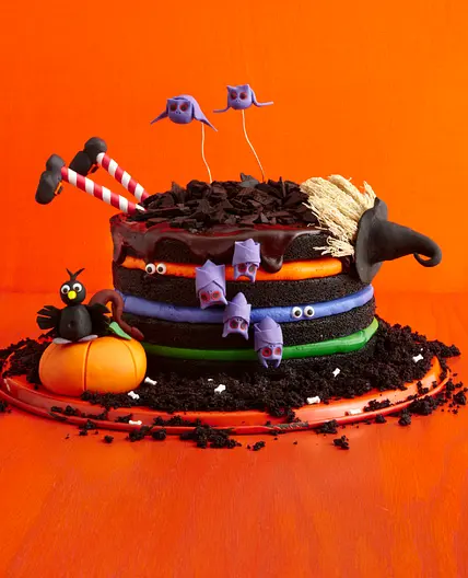 Black Chocolate Witch Cake Recipe