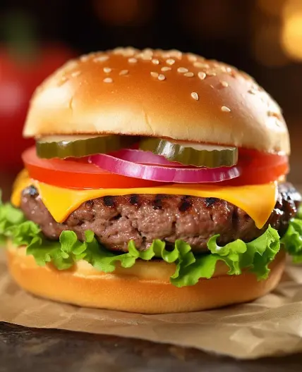 Homemade Hamburger