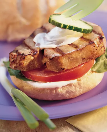 Grilled Tuna Sandwiches