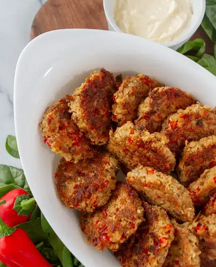 LION'S MANE CRAB CAKES