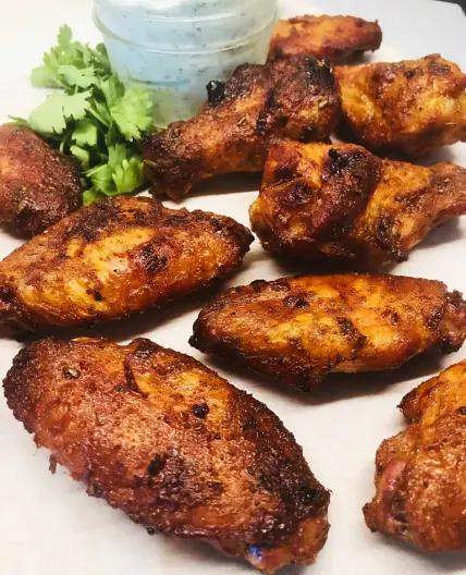 Smoked Taco Chicken Wings