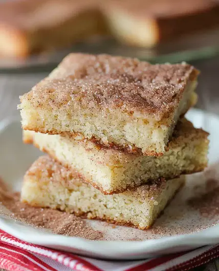 Snickerdoodle Blondies