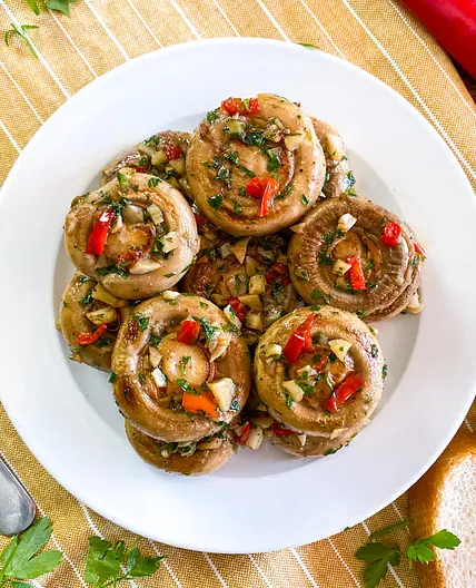 Spanish Chili Garlic Mushrooms