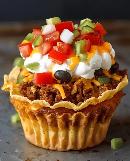 Taco Cupcakes Recipe: A Fun Twist on a Classic!