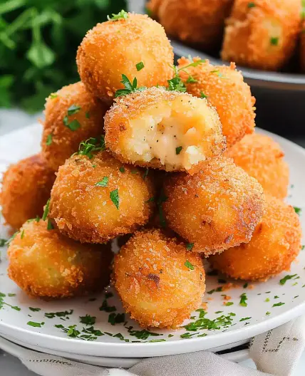 Cheesy Potato Croquettes