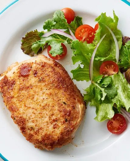 Parmesan-Crusted Pork Chops