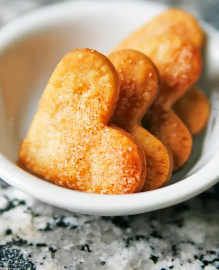 Easy Sweet-or-Savory Heart Crackers
