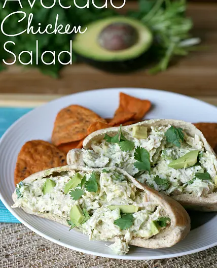 Healthy Avocado Chicken Salad