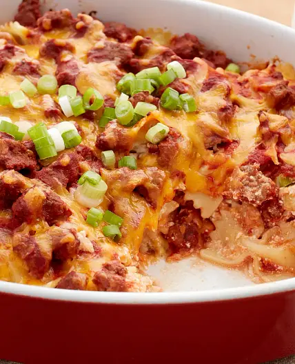 Creamy Ground Beef Noodle Casserole