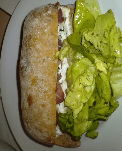 Croque Italien au jambon de Parme