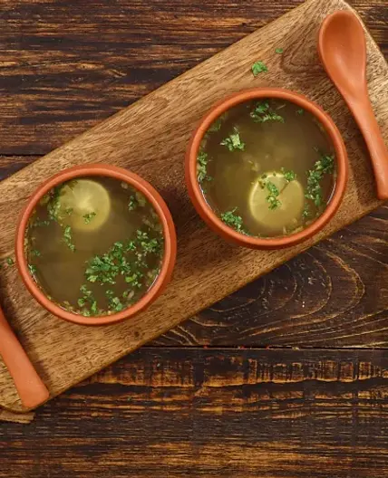 Lemon Coriander Soup