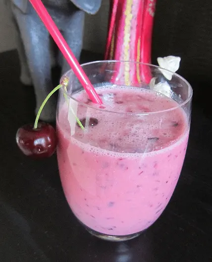 Smoothie à la cerise