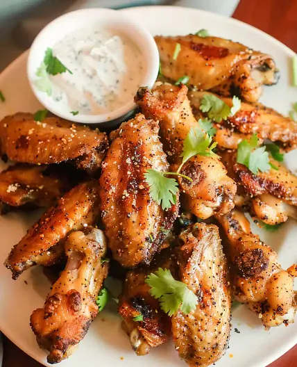 Black Pepper Chicken Wings