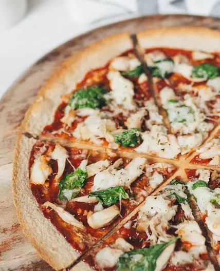 BBQ Chicken Tortilla Pizza