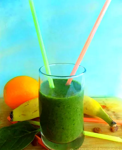 Green Smoothie-Rich in Iron
